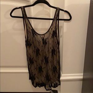 Wilfred lace tank top